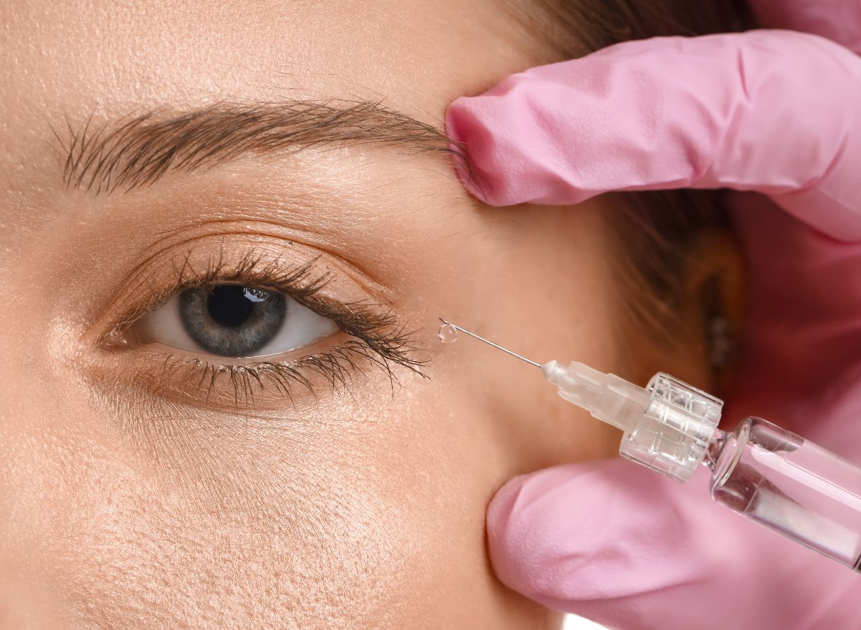 recovery like after under eye filler treatment